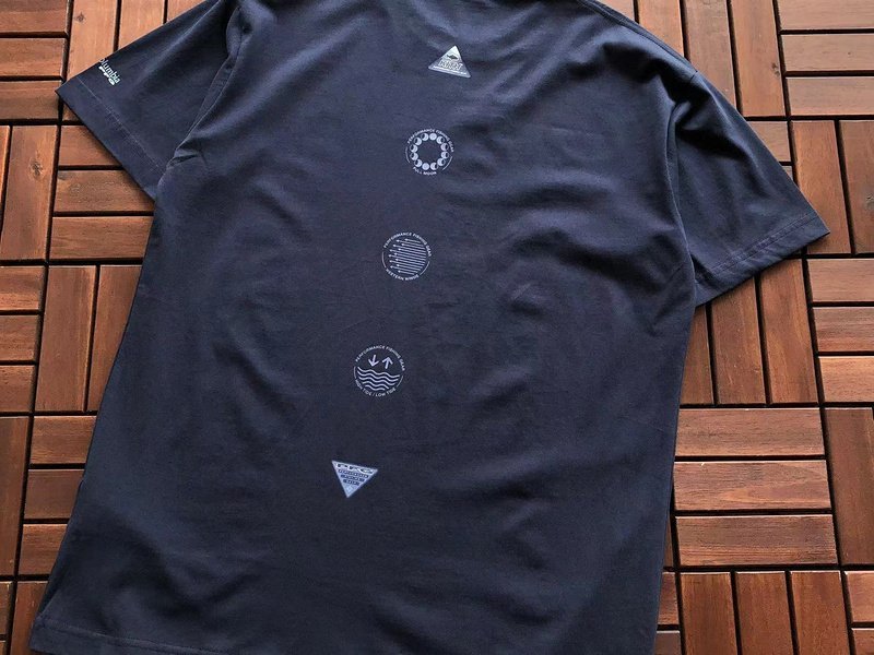 Футболка Kith Different Symbols Back "Blue" фото № 7