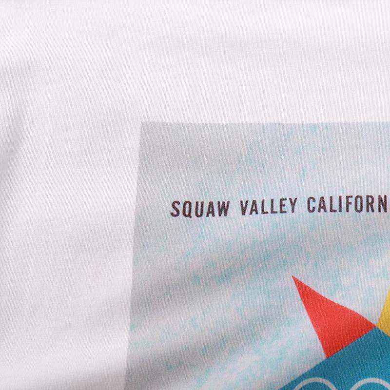 Футболка Kith Olympic Winter Game 1960 "White" фото № 9