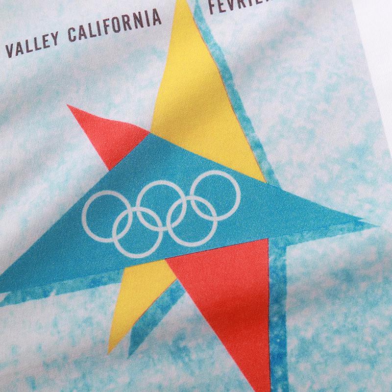 Футболка Kith Olympic Winter Game 1960 "White" фото № 8