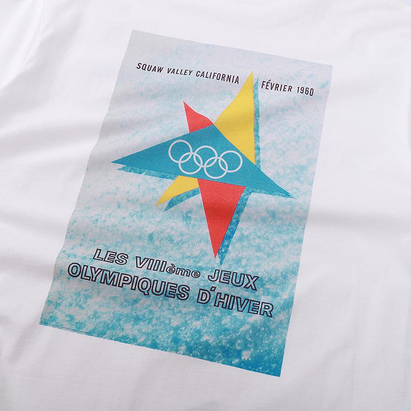 Футболка Kith Olympic Winter Game 1960 "White" фото № 6
