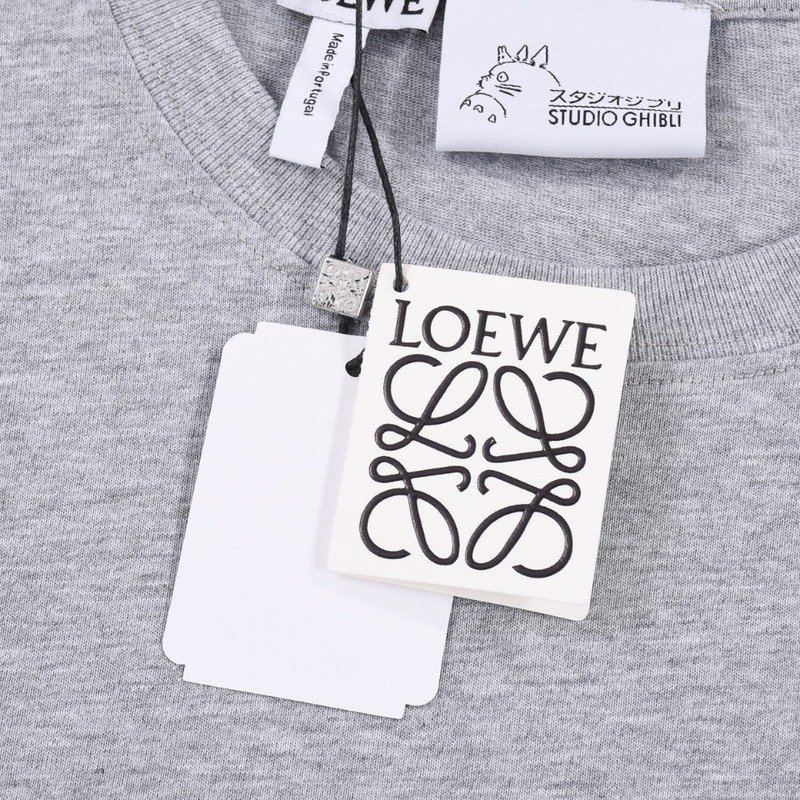 Футболка Loewe The Logo And The Old Dog "Gray" фото № 7