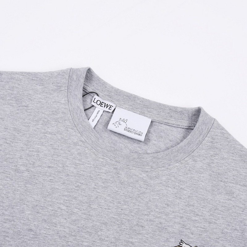 Футболка Loewe The Logo And The Old Dog "Gray" фото № 5