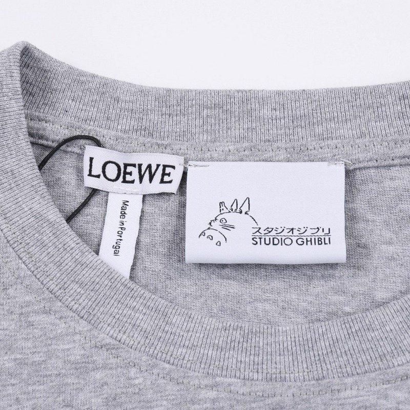 Футболка Loewe The Logo And The Old Dog "Gray" фото № 6