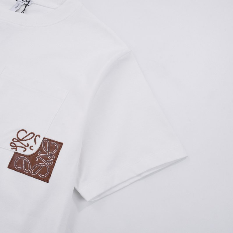 Футболка Loewe With Square Patch "White" фото № 2