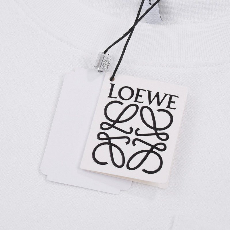 Футболка Loewe With Square Patch "White" фото № 4