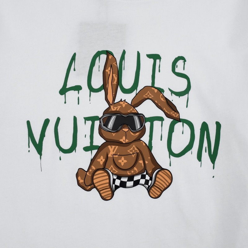 Футболка Louis Vuitton Brutal Rabbit "White" фото № 7