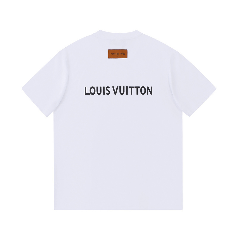 Футболка Louis Vuitton LV on the chest "White" фото № 2