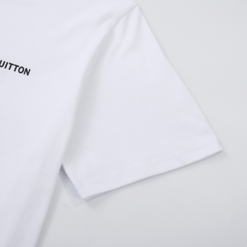 Футболка Louis Vuitton LV on the chest "White" фото № 4