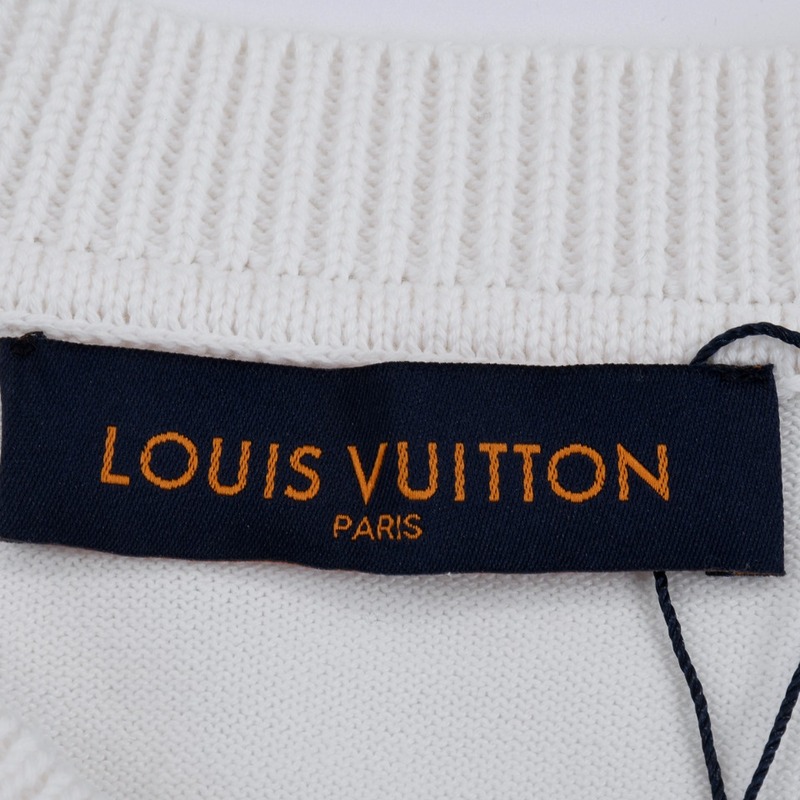 Футболка Louis Vuitton With A Brooch "White" фото № 6