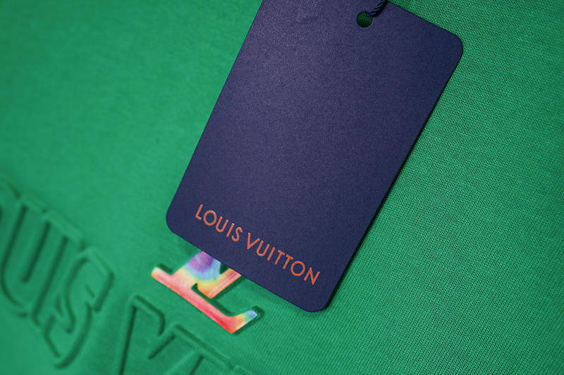 Футболка Louis Vuitton With Rainbow Brand Icon "Green" фото № 3