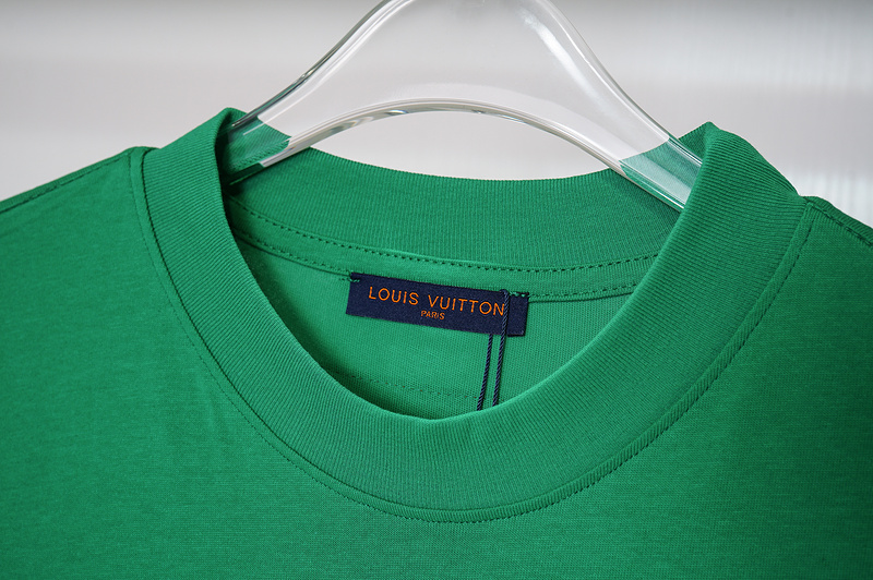 Футболка Louis Vuitton With Rainbow Brand Icon "Green" фото № 7