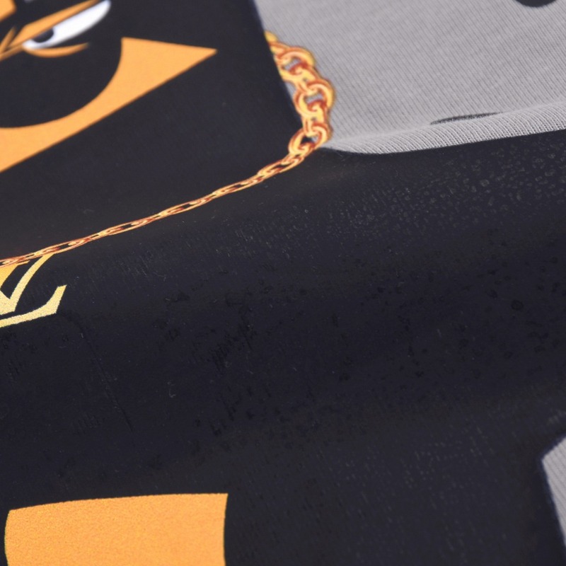 Футболка Louis Vuitton Doberman Drawing "Gray" фото № 4