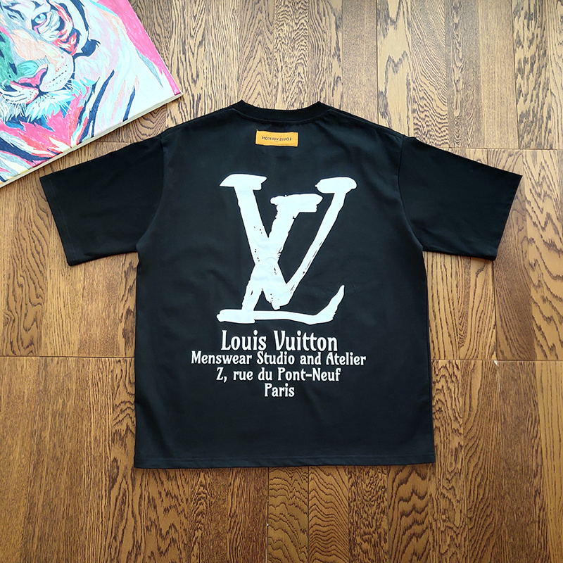 Футболка Louis Vuitton Studio And Atelier "Black" фото № 2