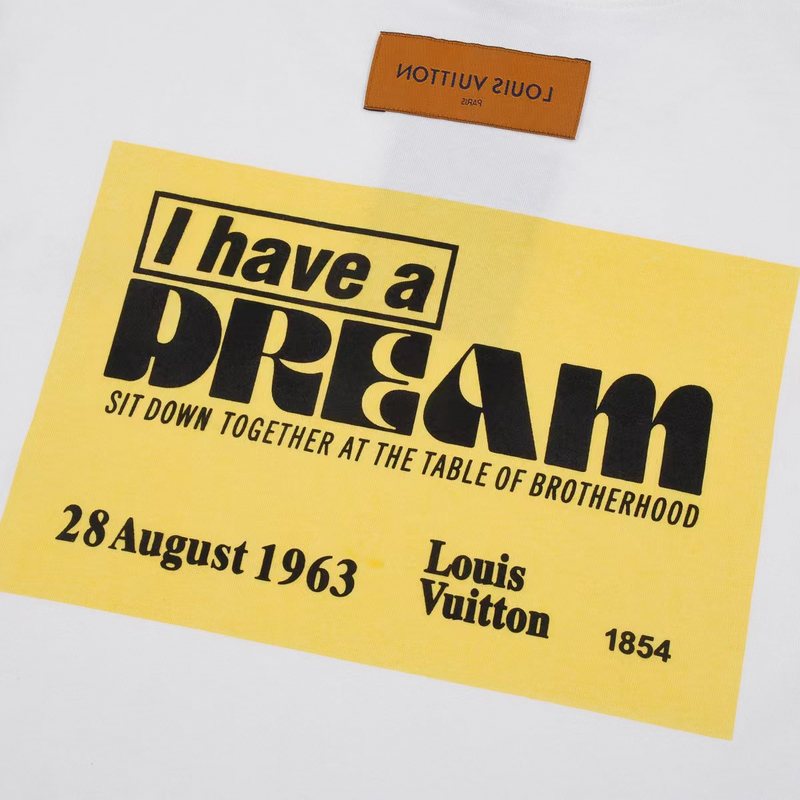 Футболка Louis Vuitton I Have A Dream "White" фото № 5