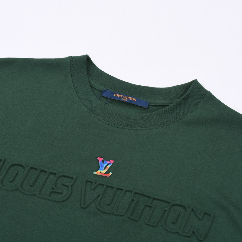 Футболка Louis Vuitton Bright Logo "Green" фото № 2
