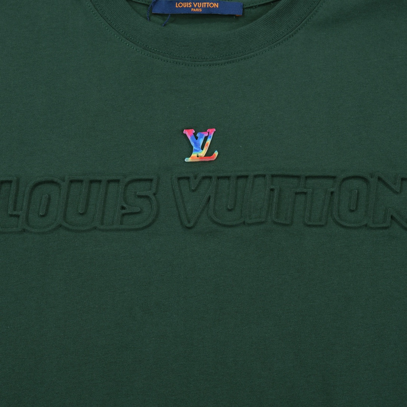 Футболка Louis Vuitton Bright Logo "Green" фото № 7