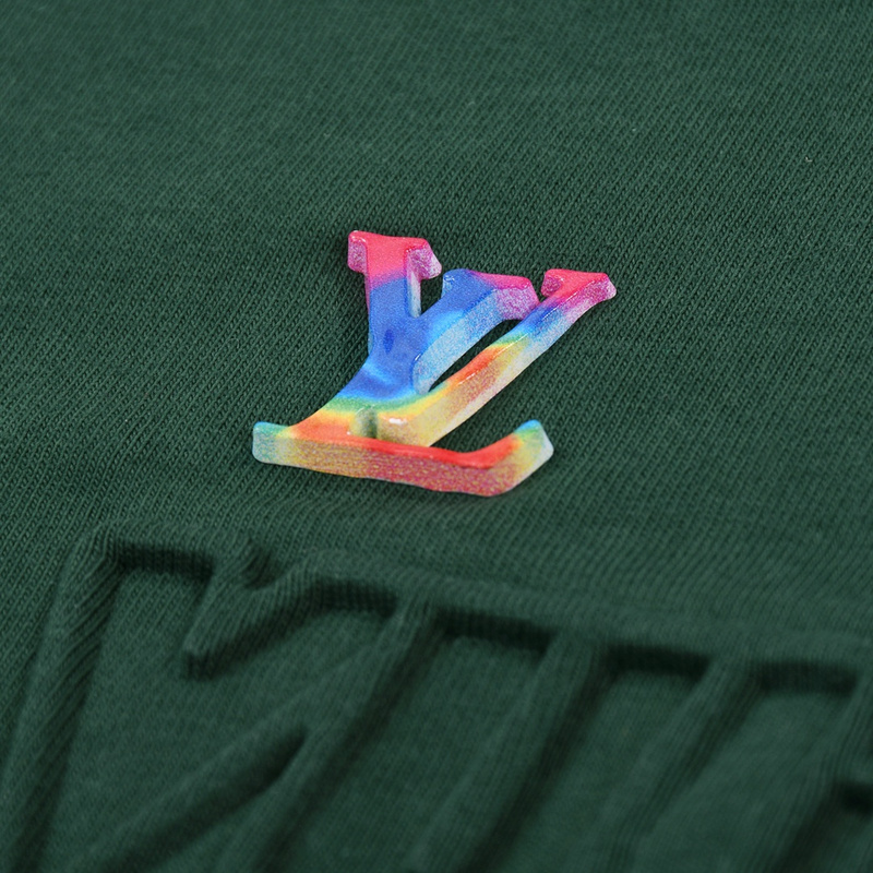Футболка Louis Vuitton Bright Logo "Green" фото № 8