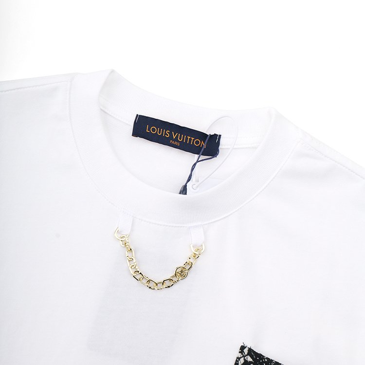 Футболка Louis Vuitton With Suspension "White" фото № 5