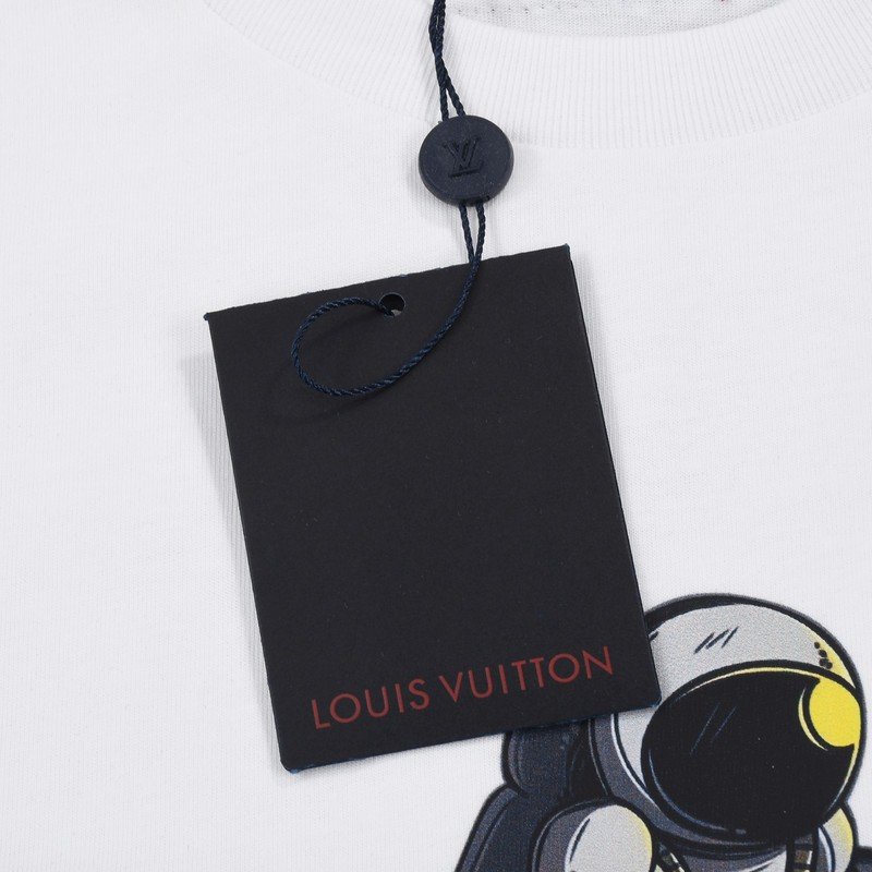 Футболка Louis Vuitton Cosmonaut In A Boat "White" фото № 6