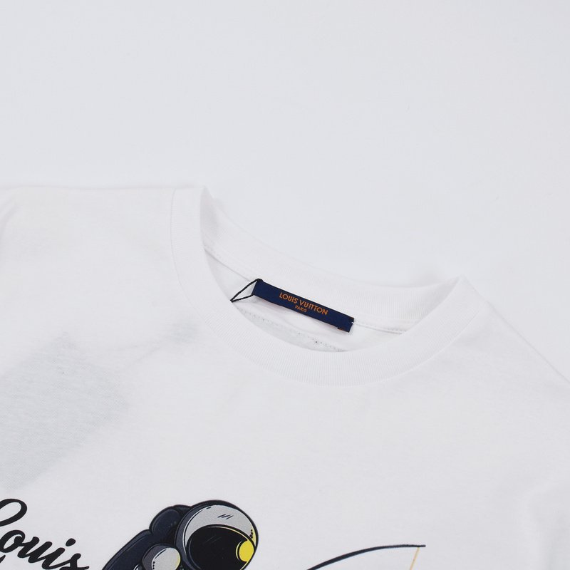 Футболка Louis Vuitton Cosmonaut In A Boat "White" фото № 2