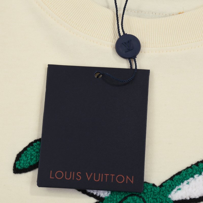 Футболка Louis Vuitton With All My Might "Cream" фото № 2