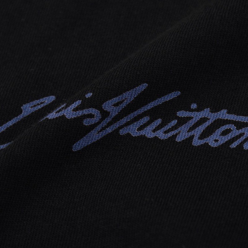 Футболка Louis Vuitton Multicolored Pumpkin Print "Black" фото № 4