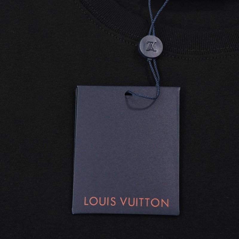 Футболка Louis Vuitton Multicolored Pumpkin Print "Black" фото № 8