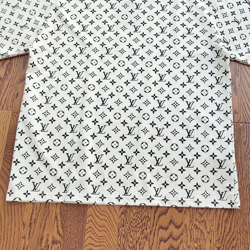 Футболка Louis Vuitton Monotone Emblems Print "White" фото № 5