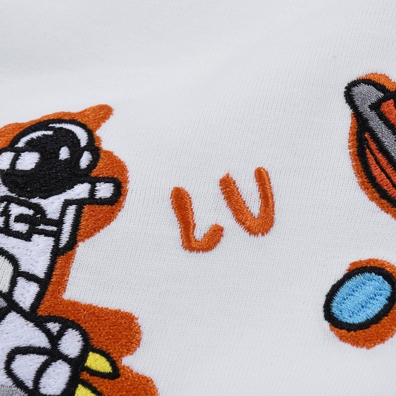 Футболка Louis Vuitton Rocket Flight "White" фото № 7