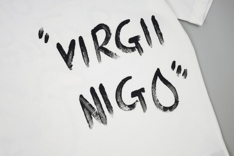 Футболка Louis Vuitton Virgil Nigo "White" фото № 7