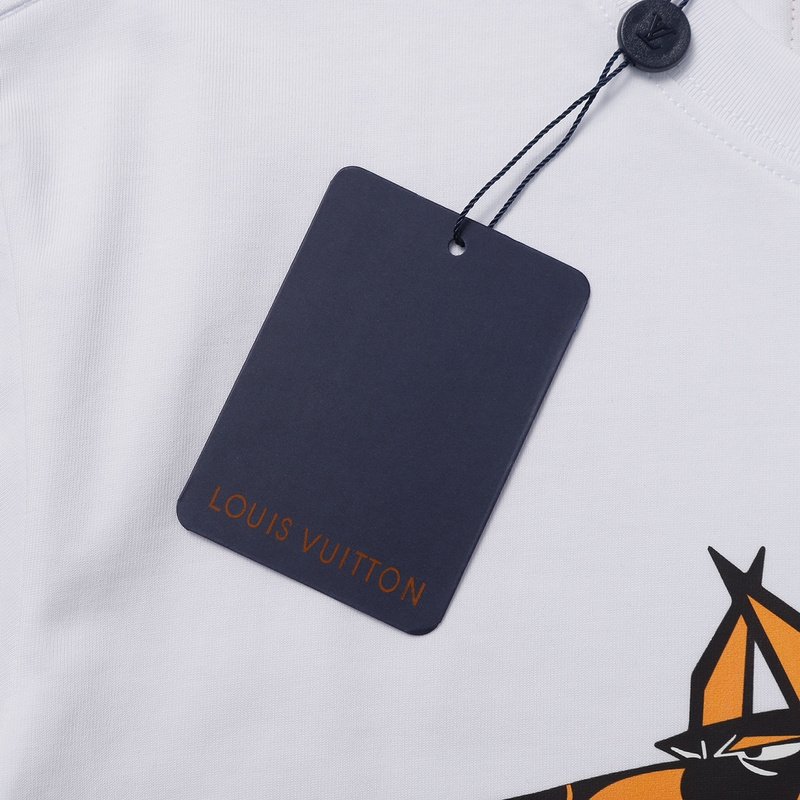 Футболка Louis Vuitton With Picture Of A Dog "White" фото № 3