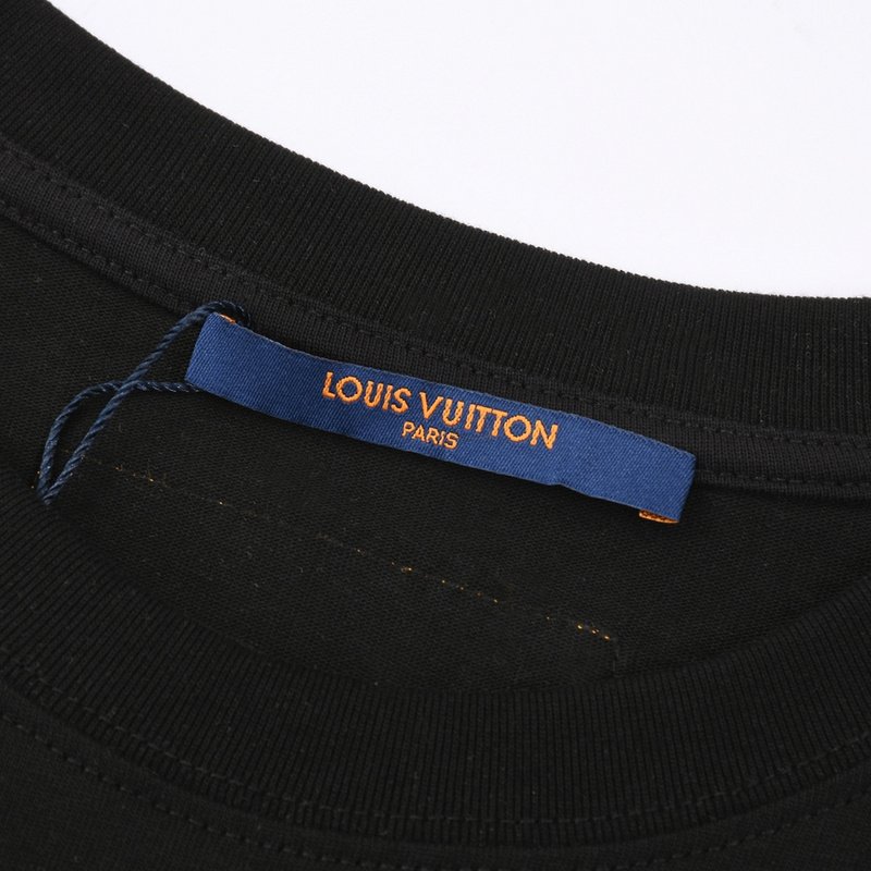 Футболка Louis Vuitton With Pumpkin Print - Unusual "Black" фото № 8