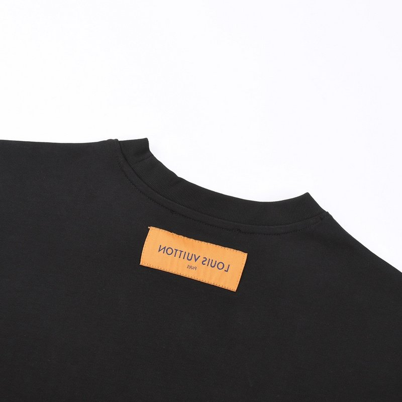 Футболка Louis Vuitton With Imitation Bag "Black" фото № 7