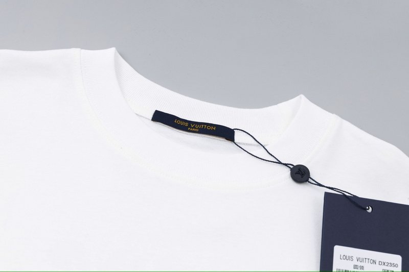 Футболка Louis Vuitton Without Print "White" фото № 4