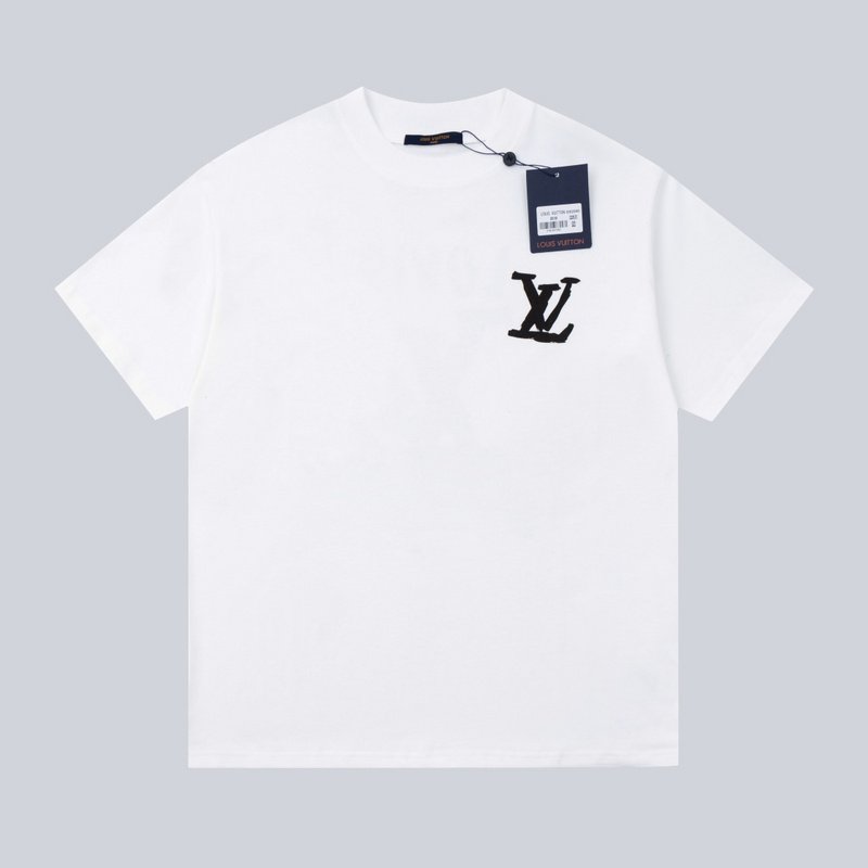 Футболка Louis Vuitton Without Print "White" фото № 6