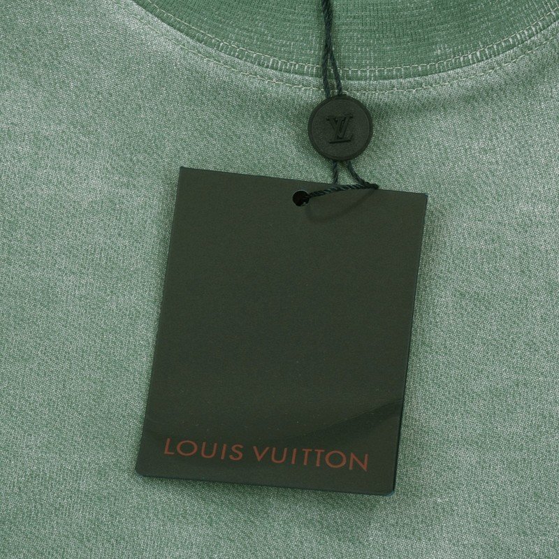 Футболка Louis Vuitton With Green Spot "White" фото № 4