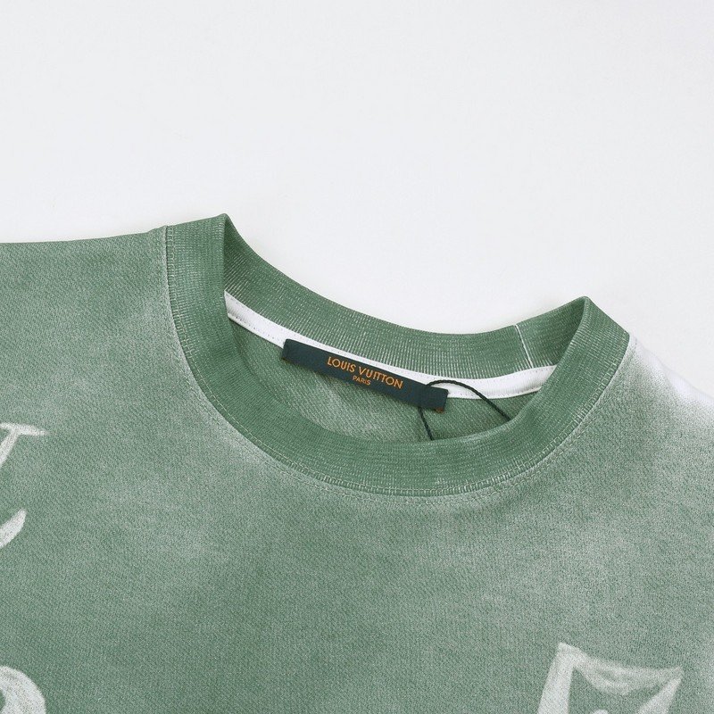 Футболка Louis Vuitton With Green Spot "White" фото № 6