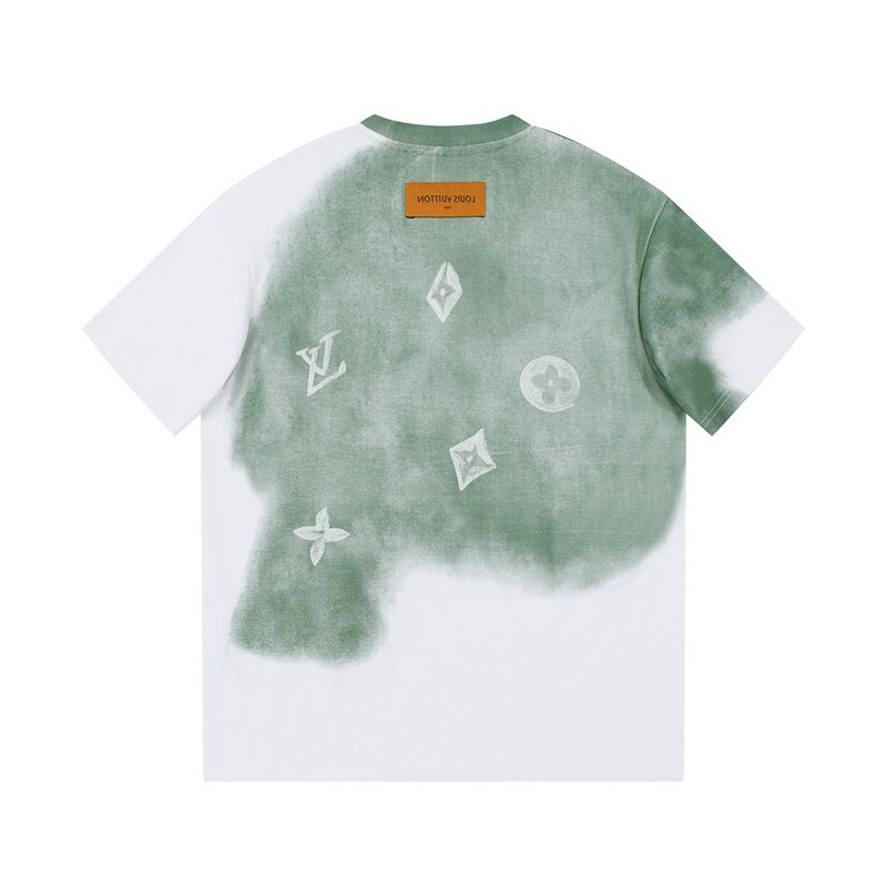 Футболка Louis Vuitton With Green Spot "White" фото № 7