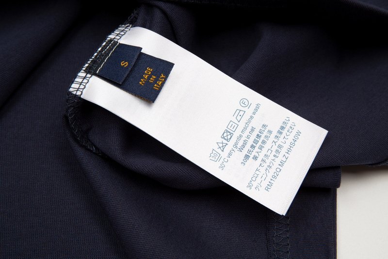 Футболка Louis Vuitton Standard "Blue/Black" фото № 7