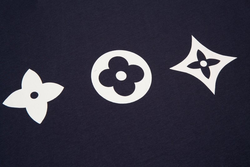 Футболка Louis Vuitton Standard "Blue/Black" фото № 8