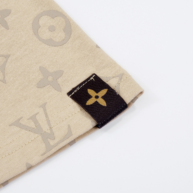 Футболка Louis Vuitton Brand Print "Beige" фото № 5
