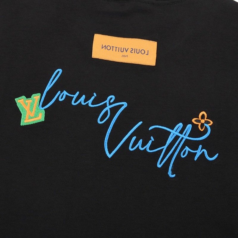 Футболка Louis Vuitton Facsimile Print "Black" фото № 2