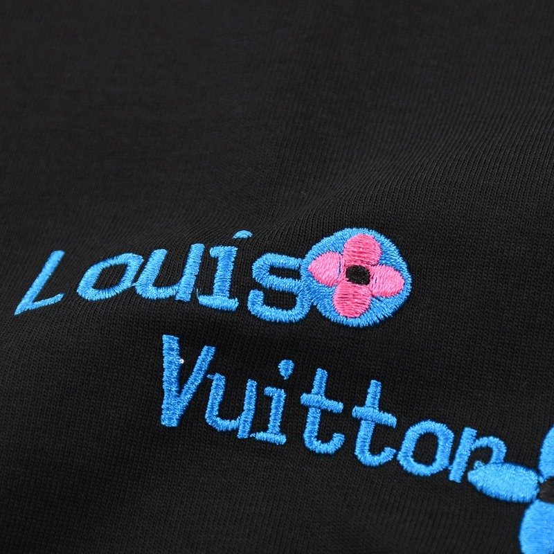 Футболка Louis Vuitton Facsimile Print "Black" фото № 4