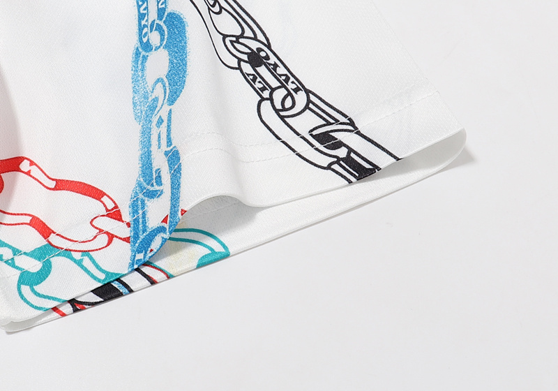 Футболка Louis Vuitton Colored Chains "White" фото № 7