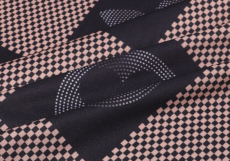 Футболка Louis Vuitton Dark Squares With Logo "Black/Brown" фото № 3