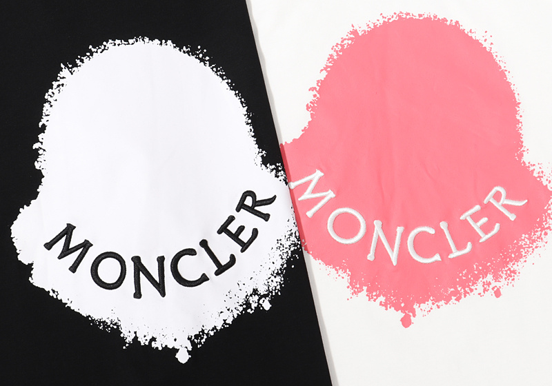 Футболка Moncler Large Corporate Logo "Black" фото № 3