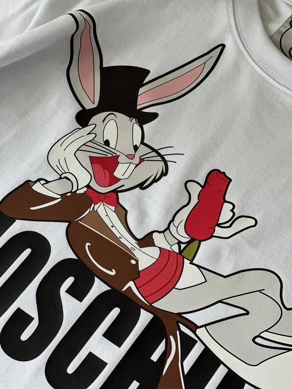 Футболка Moschino Carrot Lover "White" фото № 5