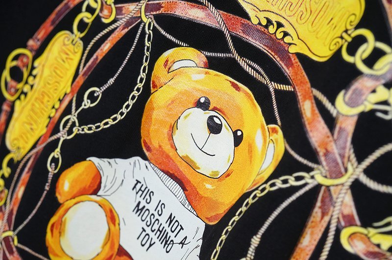 Футболка Moschino This Is Not Toy "Black" фото № 7