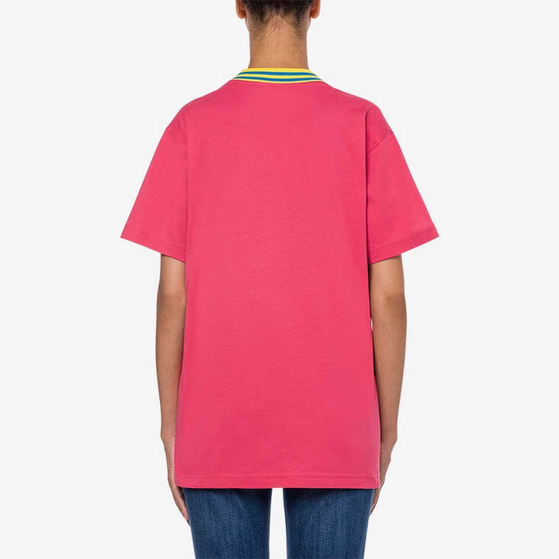 Футболка Moschino Logo With Cute Bear "Pink" фото № 6