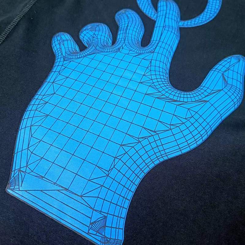 Футболка Nike X Off White Hand And Logo "Black" фото № 9